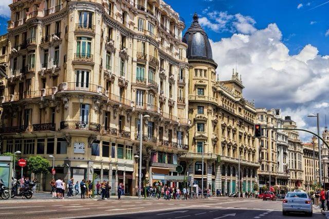 Elegante Loft En Chueca Apartman Madrid Kültér fotó